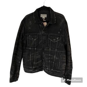 Ralph Lauren Denim & Supply distressed Denim Jacket Size XL